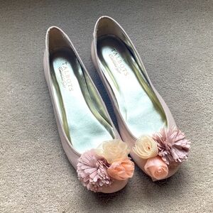 Talbots blush pink ballet flats 6